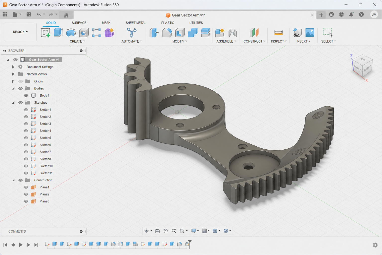 UK manufactured components 3d printed metal parts